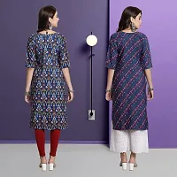 Fancy Crepe Kurtas For Women Pack Of 2-thumb1