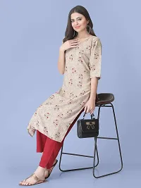 Amazing Crepe Printed Kurta Set For Women-thumb2