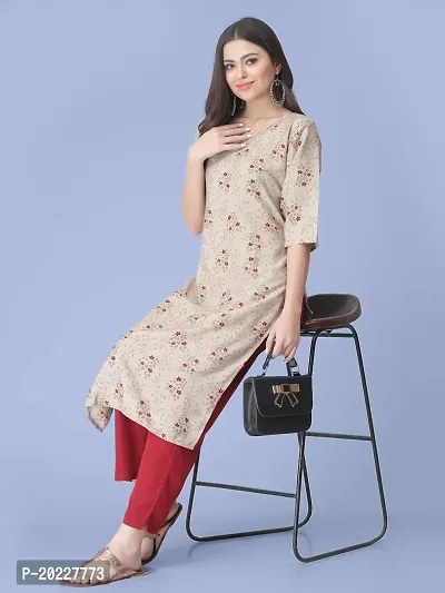 Amazing Crepe Printed Kurta Set For Women-thumb3