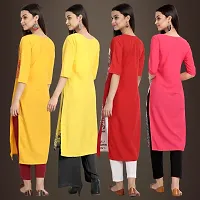 Fancy Crepe Kurtis for Women Pack Of 4-thumb1