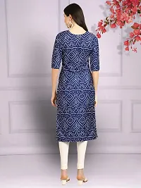 Stylish Crepe Stitched Kurta For Women-thumb2