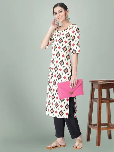 Stylish Crepe Kurti For Women