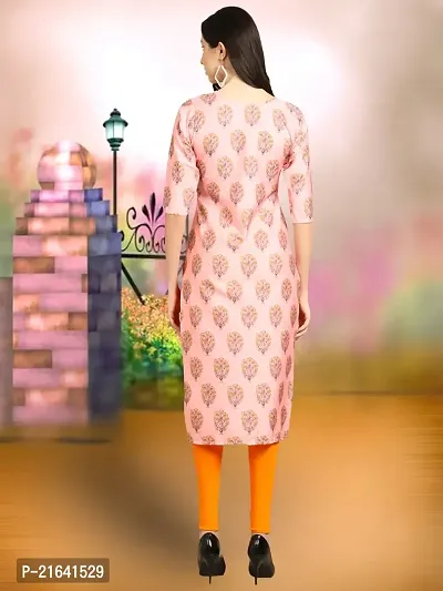 Fancy Crepe Printed Stitched Kurta For Women-thumb3