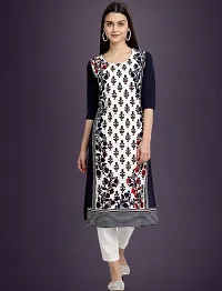 Fancy Crepe Kurti for Women-thumb1