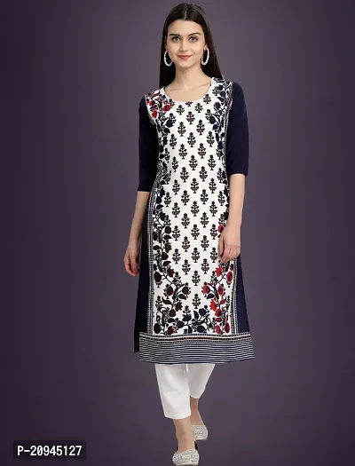 Fancy Crepe Kurti for Women-thumb2