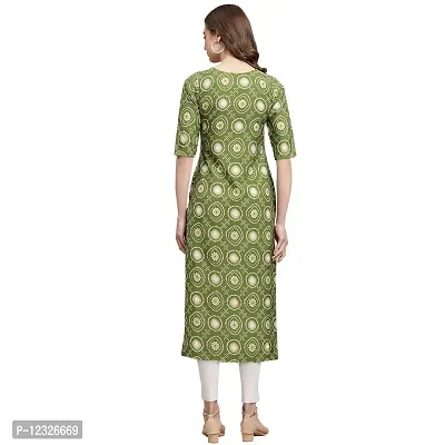 Straight Multicoloured Printed Crepe Kurta Pack Of 2-thumb2