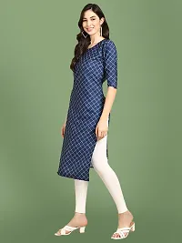 Stylish Crepe Printed Kurti For Women-thumb1