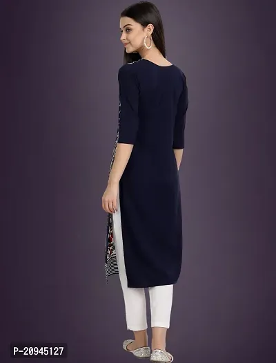 Fancy Crepe Kurti for Women-thumb3