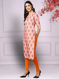 Stylish Crepe Stitched Kurta For Women-thumb1