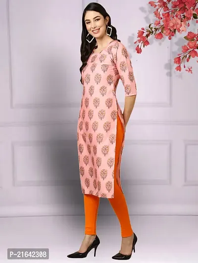 Stylish Crepe Stitched Kurta For Women-thumb2