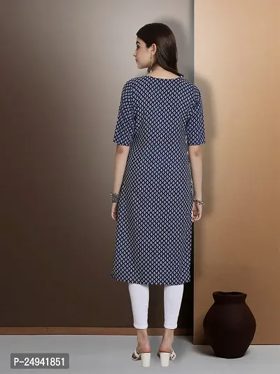 Stylish Fancy Designer Crepe Kurta For Women-thumb3