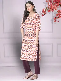 Stylish Crepe Stitched Kurta For Women-thumb1