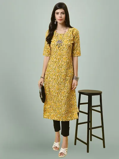 New Stylish Crepe Kurti For Women