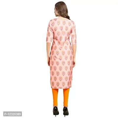 Straight Multicoloured Printed Crepe Kurta Pack Of 2-thumb2