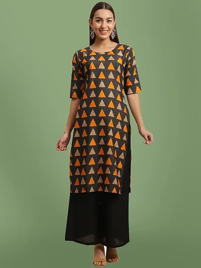 Fancy Crepe Printed Kurti