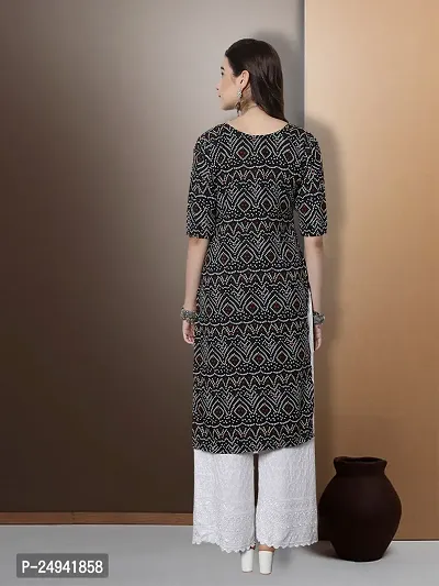 Stylish Fancy Designer Crepe Kurta For Women-thumb3