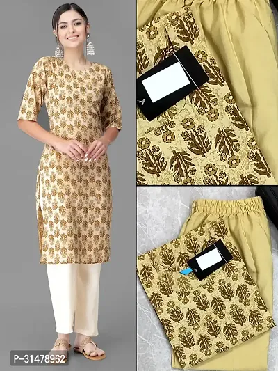 Fancy Crepe Kurta Bottom Set For Women