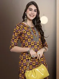 Stylish Fancy Designer Crepe Kurta For Women-thumb2