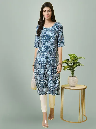 New Stylish Crepe Kurti For Women