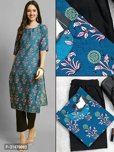 Fancy Crepe Kurta Bottom Set For Women