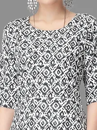 Stylish Crepe Printed Straight Kurta With Pant Set For Women-thumb3