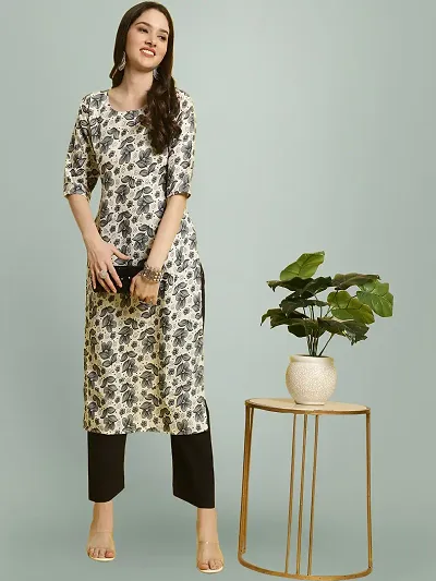 Fancy Crepe Printed Kurti