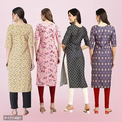 Women Stylish Crepe Printed Straight Kurta-thumb2