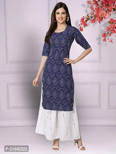 Stylish Crepe Stitched Kurta For Women