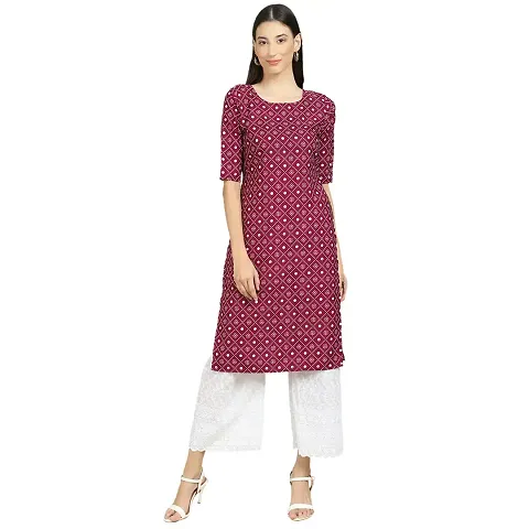 Stylish Women Crepe Straight Kurta