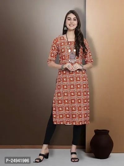 Stylish Fancy Designer Crepe Kurta For Women-thumb0