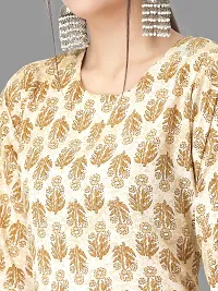 Stylish Crepe Printed Straight Kurta With Pant Set For Women-thumb3