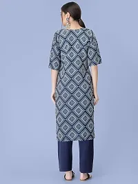 Amazing Crepe Printed Kurta Set For Women-thumb1