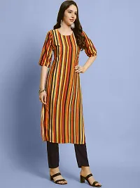 Amazing Crepe Printed Kurta Set For Women-thumb2