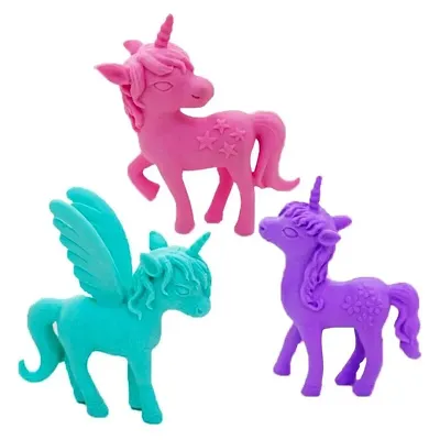Cute Animal Unicorn Eraser for Kids- Non Toxic Rubber Non-Toxic Eraser  (Set of 1)