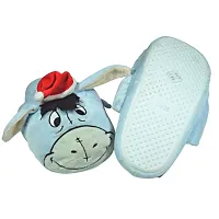 Kids Winnie-the-Pooh Cartoon Winter Slippers for Unisex Child | Cute Cartoon Stylish Design Soft Plush Cotton Slide Fur Warm Flip Flops House Indoor Slipper-thumb2