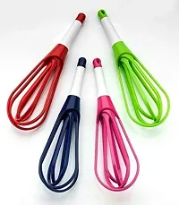 (Pack of 3)Magic Foldable Plastic Whisk Beater Hand Blender-thumb3