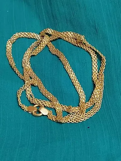 One Gram Gold-Plated Chain for Men and Women