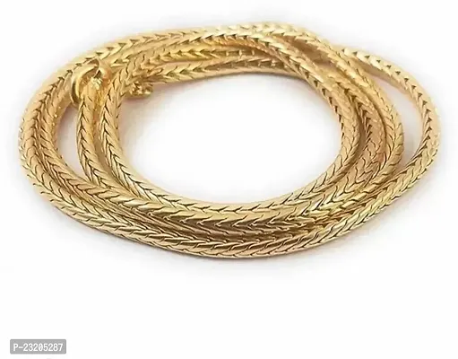 One Gram Gold-Plated Copper Chain for Men and Women