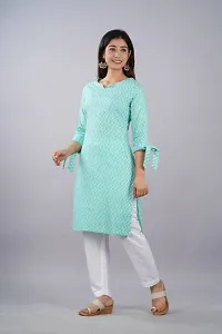 Women Rayon Straight Kurta with Pant-thumb3