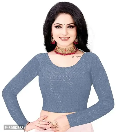 Stylish Readymade Cotton Blouse For Women-thumb0