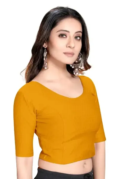 Womens Readymade Round neck Stretchable Blouse