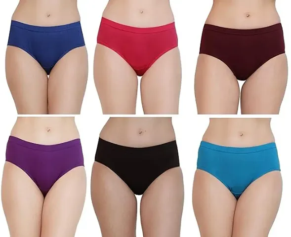 Plus Size Panties for Women | High Waist Panty with Full Coverage Panty/Brief/Hipster| Plus Size