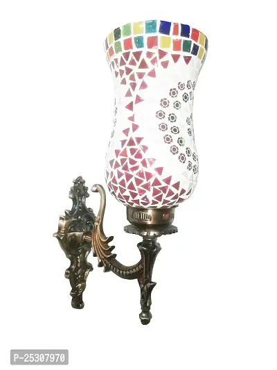 ATHARV DECOR Fancy Light Wall lamp with Metal Fitting and All Fixture (Bulbs not Included)-thumb0