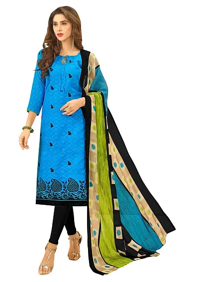 Stylish Embroidered Salwar Suit for Women