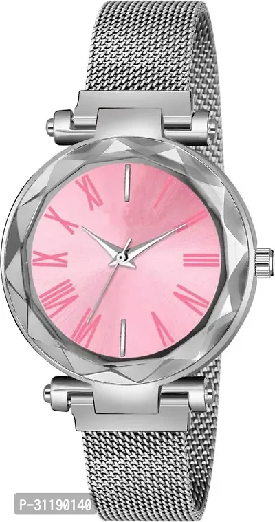 Round Shape Analog Watch - For Women-thumb0