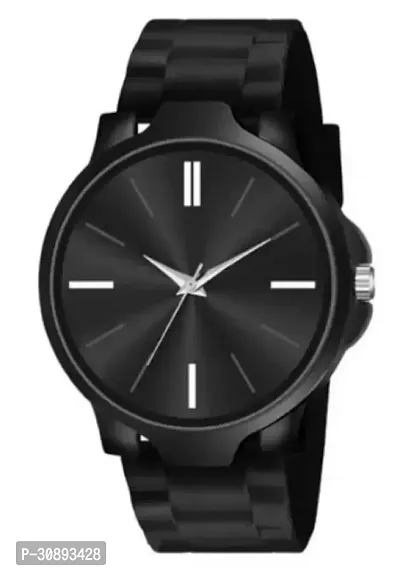 Stylish Black Analog Watches For Men-thumb0