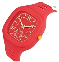 Stylish Red Analog Watches For Men-thumb2