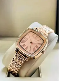 Stylish Metal Analog Watch For Women-thumb2