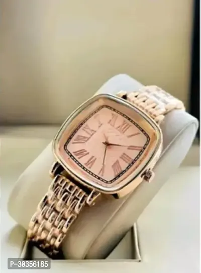 Stylish Metal Analog Watch For Women-thumb3