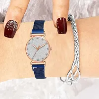 Stylish Metal Analog Watch For Women-thumb2